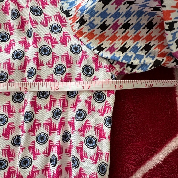 EUC Maeve Anthropologie Multicolor Patterned Shirt XS - Picture 9 of 9